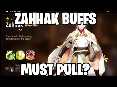Zahhak Buffs - Worth Pulling Now? - Epic Seven