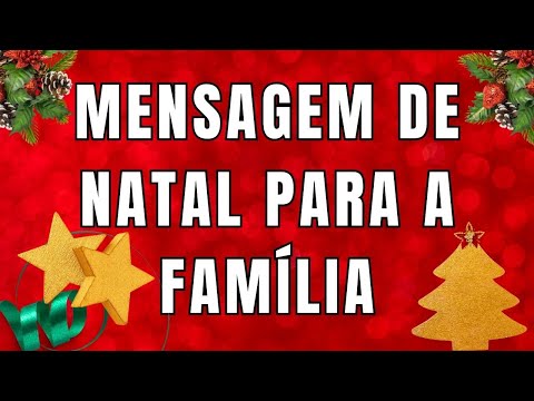 Vídeo: Mensagem Natal Família: perguntas e respostas