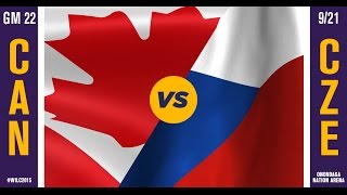 WILC 2015: Game 22 - Canada vs. Czech Republic