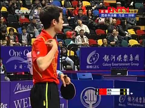 [2012] Asian Championships 2011 (ms-sf) MA Long - XU Xin [Full Match]