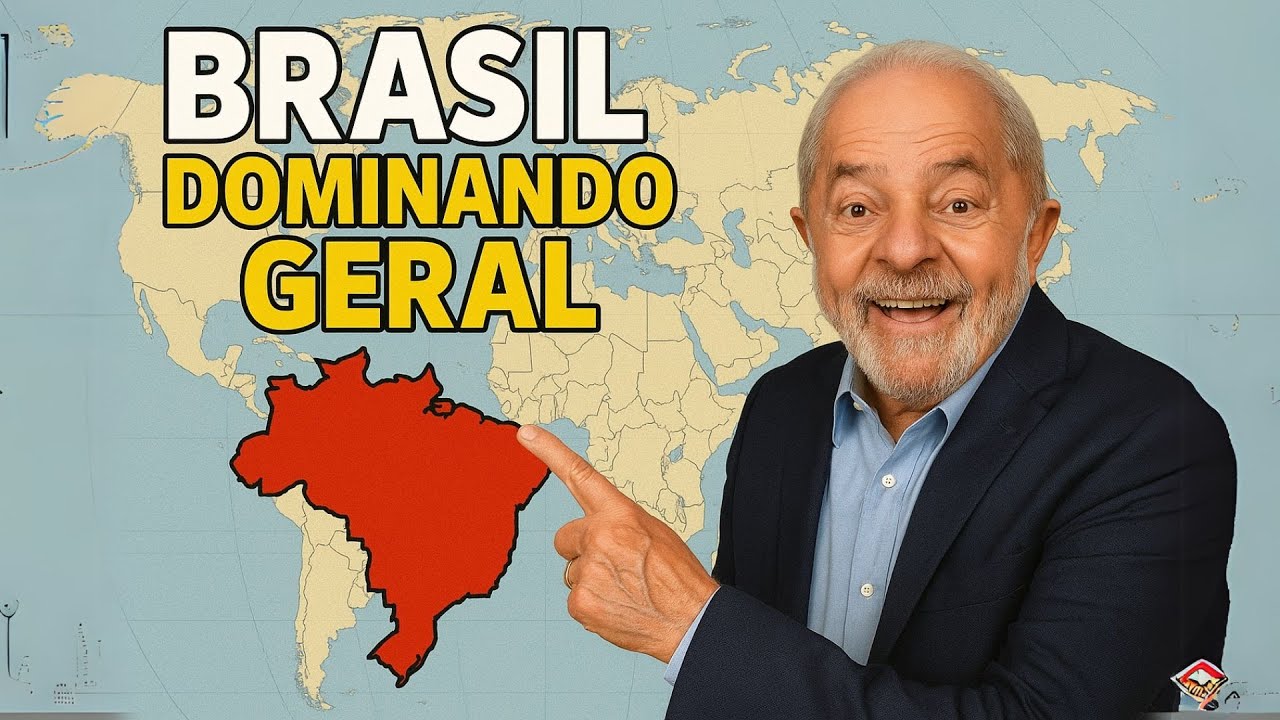 O BRASIL no CENTRO do MUNDO