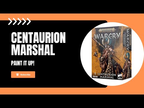Warcry Heart of Ghur - Unboxing, Reviewing and Painting the Centaurion Marshal