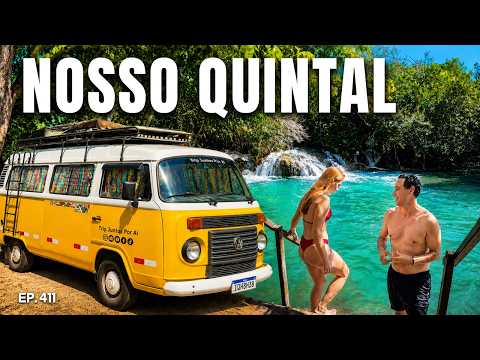 CHEGAMOS EM BONITO MS DE KOMBI 🚌🇧🇷 | Ep.411