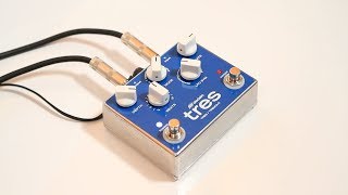 Video thumbnail for Dedalo TRES - Tremolo (TRS-4) - Effect Pedal by dedalofx