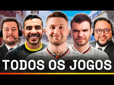 BETBOOM CIRCUIT X REDEMPTION CURITIBA - TODOS OS JOGOS - COMPLETO