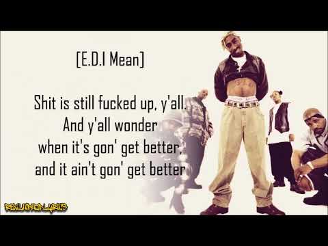 2Pac & Outlawz - Letter to the President ft. Big Syke (Lyrics)