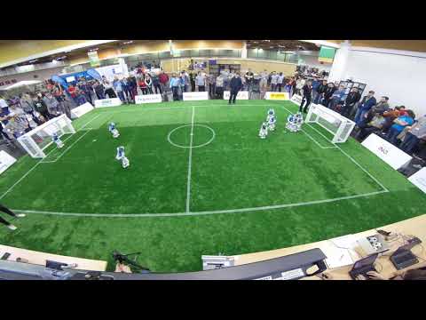 GermanOpen 2019: Nao-Team HTWK vs. HULKs - 1st Half