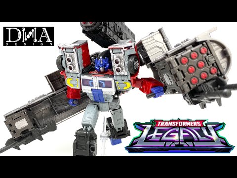 DNA Design DK-37 Upgrade Kit G2 LASER OPTIMUS PRIME Transformers LEGACY Review