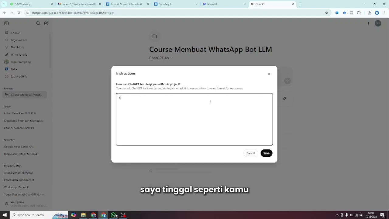 ChatGPT Rilis Fitur SEARCH Untuk Pengguna Gratisan‼ Fitur Projects Akhirnya Rilis Juga‼‼