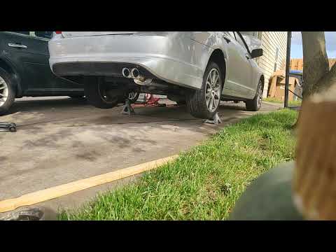 2012 Ford Fusion 2.5L 4 cylinder Magnaflow cat-back exhaust