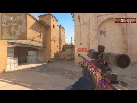 SMOKE WALLBANG HEADSHOT?! Insane 3K AWP Play | Counter-Strike 2