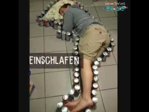 Niemals auf der Party einschlafen