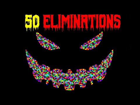 The 50 Times Eliminations - Elimination Marble Race in Algodoo | 9 |