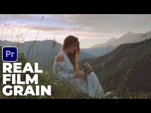 Füge deinem Video in Adobe Premiere Pro Filmkorn-Effekte hinzu.