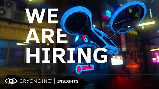 Achieved with .. your help? CRYENGINE is hiring!