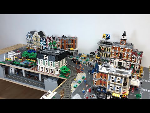 Bau einer Lego Stadt Teil 91. - Das fertige Parkcafé