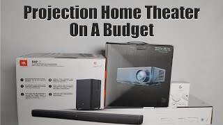 How you can setup a projection home theater on a budget.
