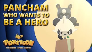 The Pancham Who Wants to Be a Hero 💪 | POKÉTOON Shorts