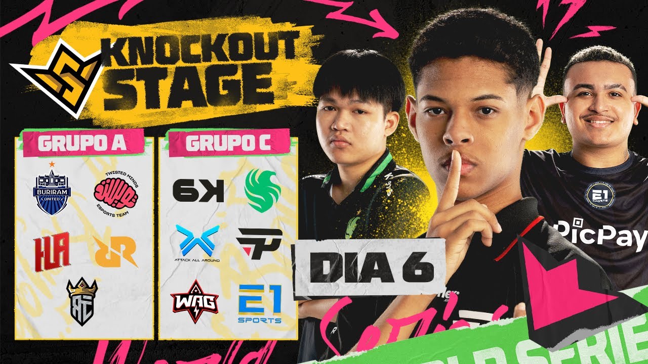 MUNDIAL DE FREE FIRE | FFWS GLOBAL FINALS 2024 | DIA 6 | AO VIVO