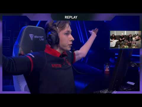 Shroud reacts to 100 Thieves vs Gambit - VALORANT Masters: Berlin - (MAP 3, SPLIT)