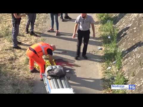 2019-07-26 PRATO - CADE DA PARAPETTO SU PISTA CICLABILE, MUORE 38ENNE