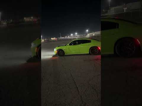 Wife’s first donut in the scat pack