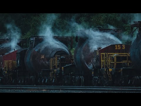 The Hottest Train On Earth: Molten Steel Trains Across Chicagoland #steelmilltrains