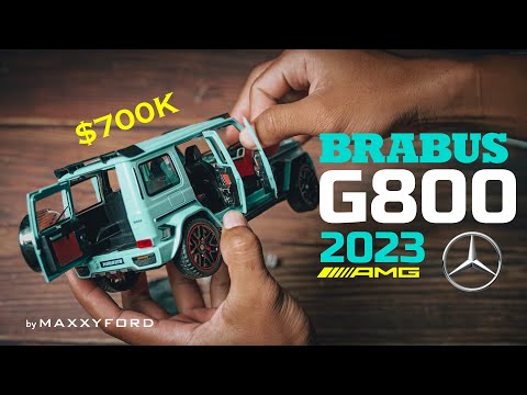 Unboxing of $700K BEAST! 2023 BRABUS G800 WIDESTAR G63 AMG 800HP by Maxxyford