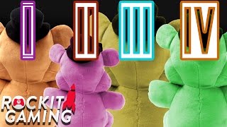 Five Nights At Freddy's Pt. 1,2,3,4 ALL SONGS | Rockit Gaming