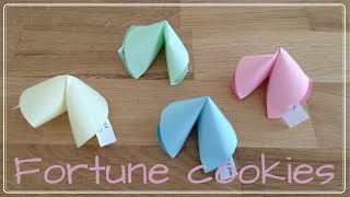 Download lagu HOW TO: MAKE YOUR OWN FORTUNE COOKIES | EASY PAPER DIY mp3