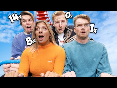 Geen Emotie Tonen In Achtbaan Challenge..