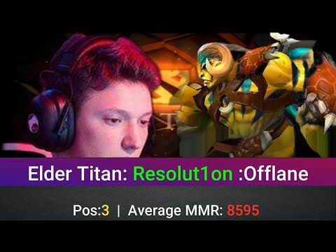 Elder Titan Perspective by Resolut1on | @1440p | Offlane Pos:3 |  |5793424416