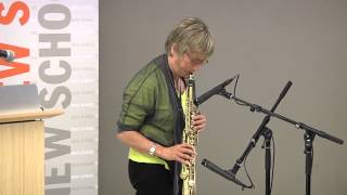 NEW SCHOOL MINUTE: Jane Ira Bloom, "Deep Edges; Improvising Slow Songs" | The New School