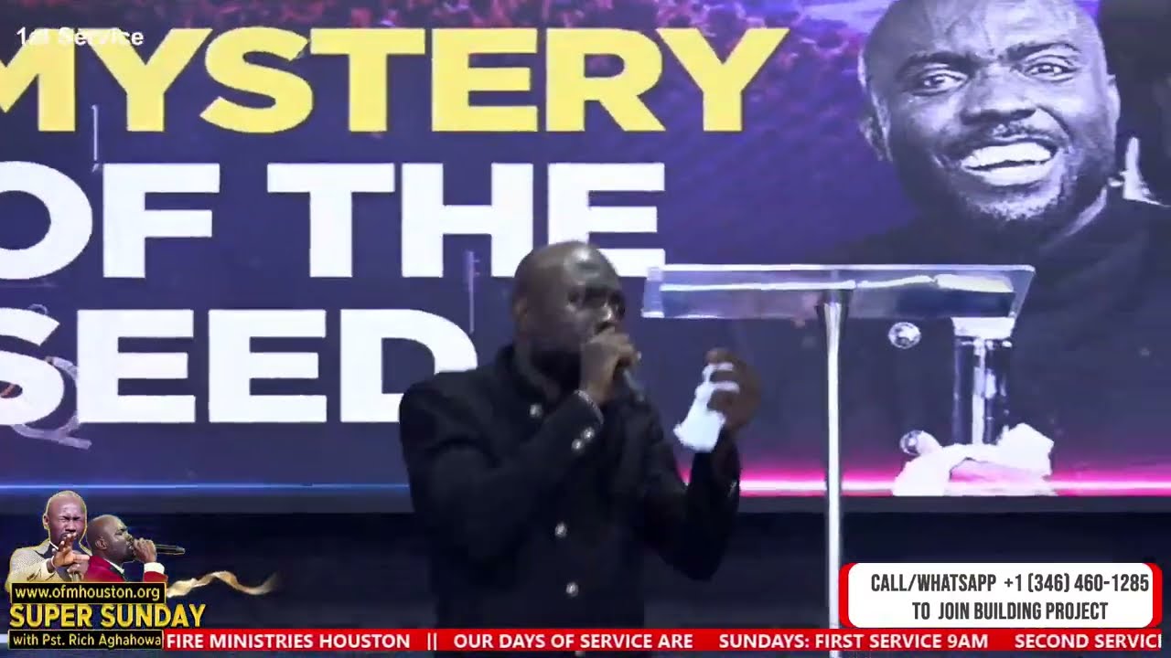 The Mystery of The Seed with Pastor Rich Aghahowa
