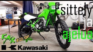 Kawasaki KMX 125 esittely ja ajopätkää
