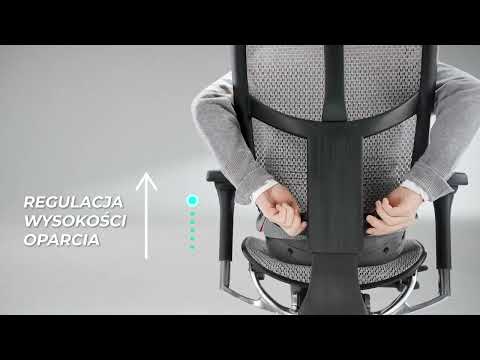 Ergonomiczny Fotel biurowy Enjoy 2 marki Grospol   opis funkcji