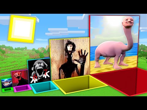 WHAT INSIDE this ALL PITS HUMAN HEAD SEA MONSTER | DOCTOR NOWHERE | SIX SEVEN KID in Minecraft ?