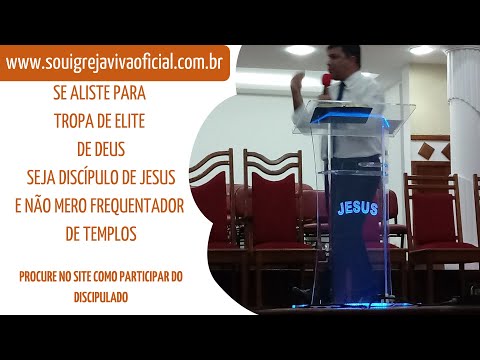 DISCIPULADO FUNDAMENTAL NA VIDA CRISTÃ -  1 O FUNDAMENTO DA FÉ CRISTÃ.