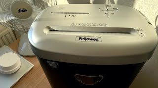 Fellowes Powershred 53C Cross-Cut Shredder 10 sheets, staples, CD, cards | Work From Personal Office
