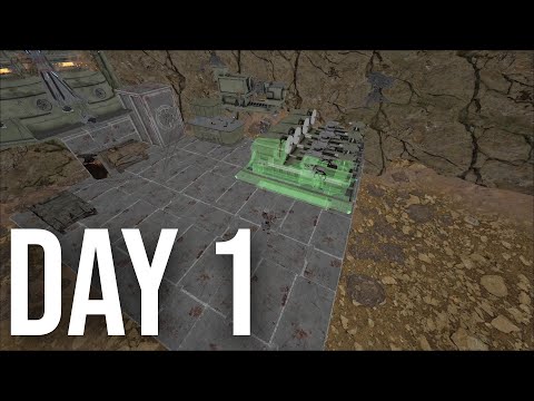 How a 8,000 HOUR Solo Starts Wipe Day Late! - ARK PVP