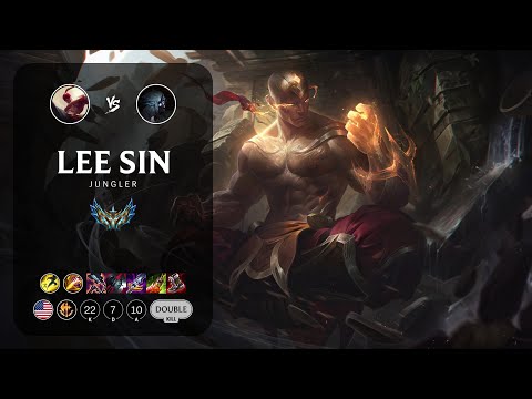 Lee Sin Jungle vs Kindred - NA Challenger Patch 13.7