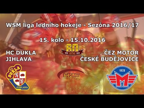 15. kolo (15.10.2016) HC Dukla Jihlava - ČEZ Motor České Budějovice