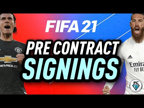 FIFA 21: PRE CONTRACT SIGNINGS