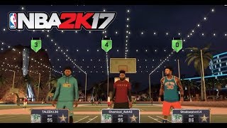 IM BACK!! NBA 2k17 MyPark Gameplay