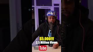 How many streams do you need to make $5000? Spotify, Apple Music, Tidal, YouTube Breakdown!!