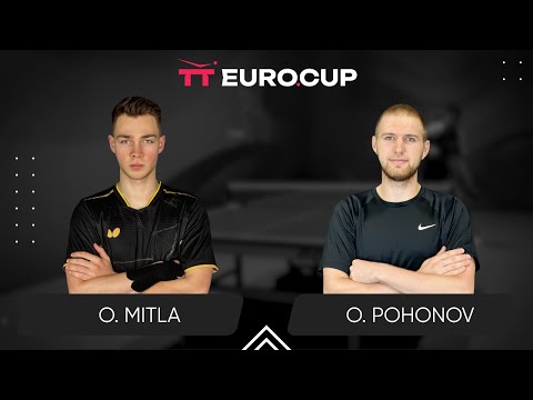 12:15 Oleksii Mitla - Oleksandr Pohonov 19.03.2025 TT Euro.Cup Ukraine Master. TABLE 3