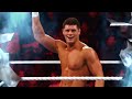 WWE Smoke Mirrors Cody Rhodes Entrance Theme W Crowd Pop Cheers Arena Effect V2