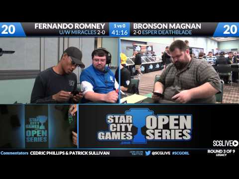 SCGORL - Legacy - Round 3 - Bronson Magnan vs Fernando Romney