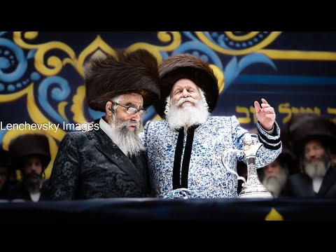 vishnitz rebbe at bobov wedding