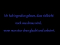 Wise Guys - Das wär's gewesen with lyrics 